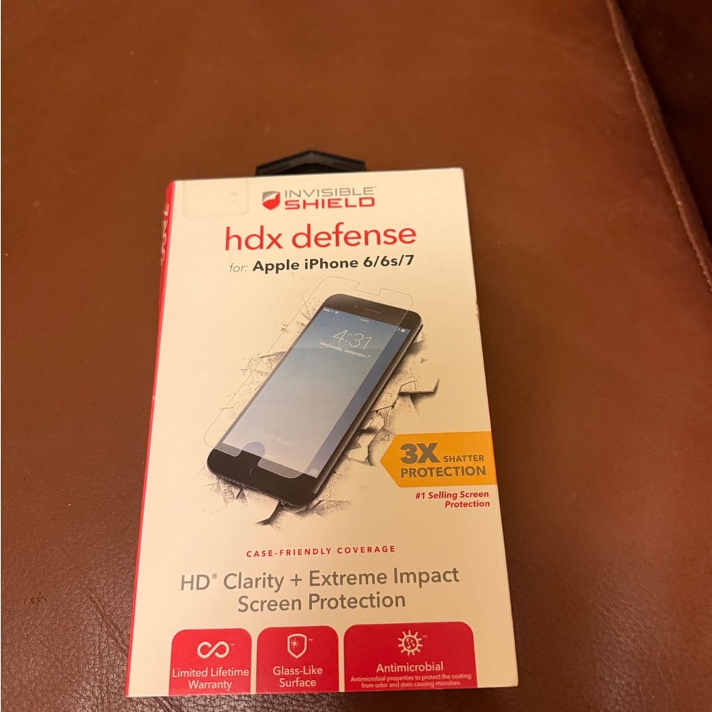 Invisible Shield HDX Defense Screen Protector for iPhone 6/6s/7
